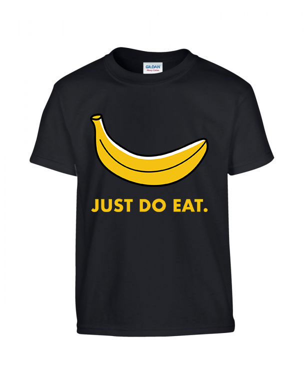banán banana humor Fekete Gyerek Póló