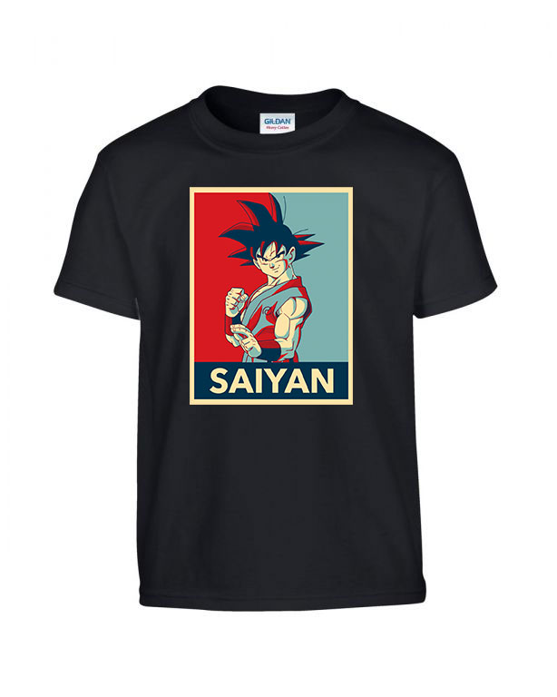 dragon ball son goku Fekete Gyerek Póló