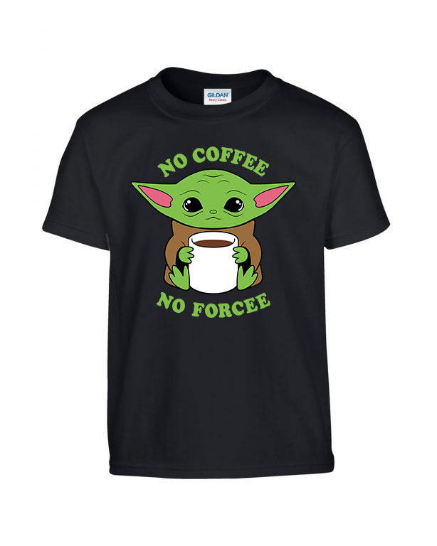 baba yoda baby yoda mandalorian Fekete Gyerek Póló