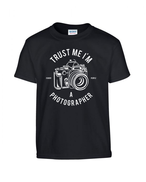fotós fotózás photographer fényképész fényképező Fekete Gyerek Póló