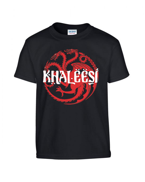 trónok harca game of thrones targaryen Fekete Gyerek Póló