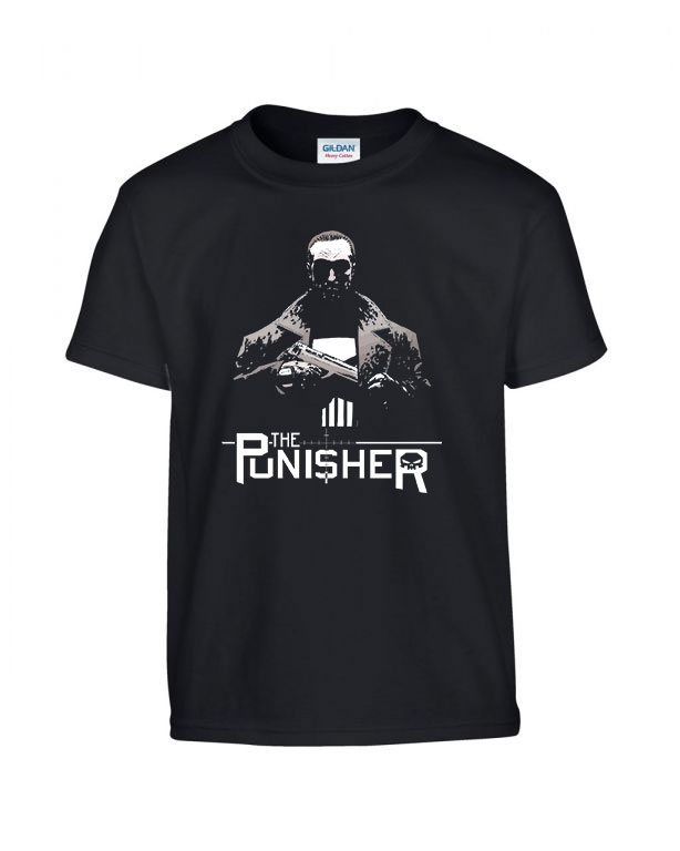 The Punisher A Megtorló Fekete Gyerek Póló