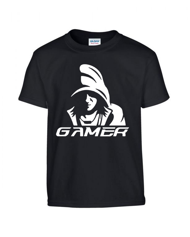 gamer Fekete Gyerek Póló