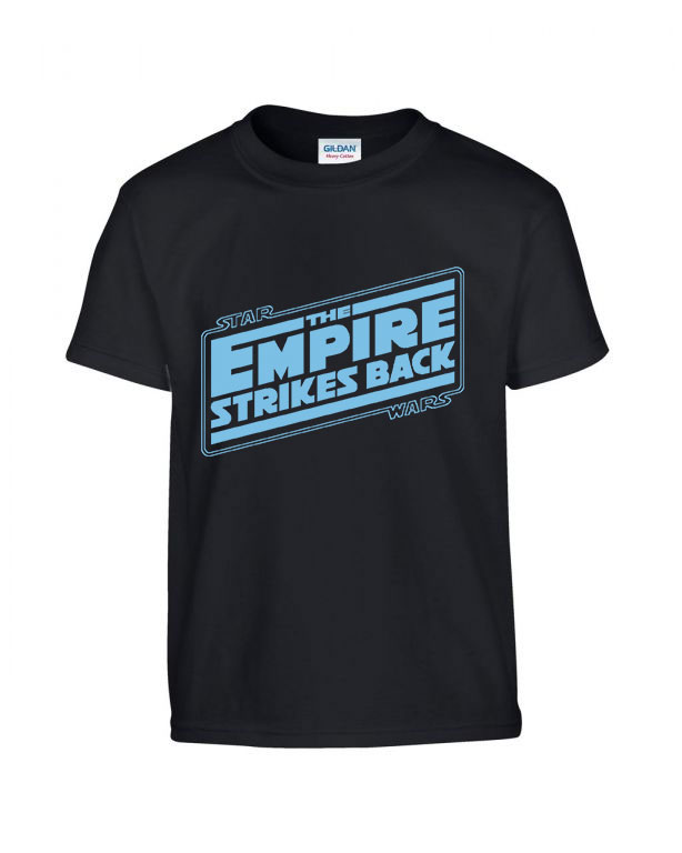 star wars a birodalom visszavág Fekete Gyerek Póló