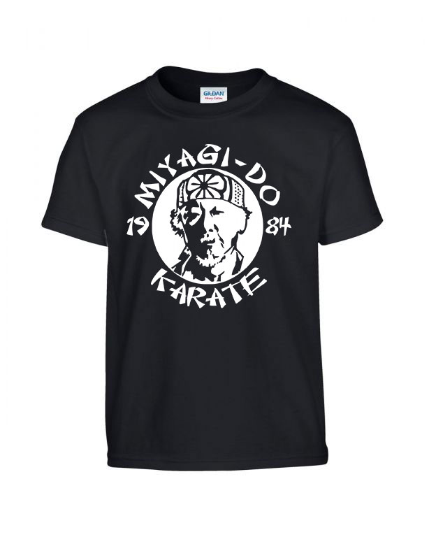miyagi dojo karate kölyök Fekete Gyerek Póló