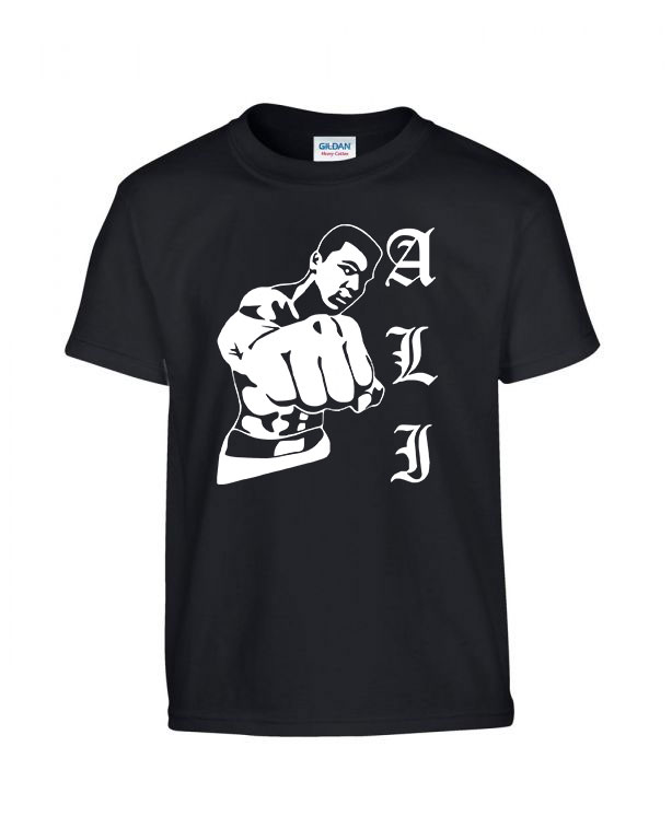 muhamad ali Fekete Gyerek Póló