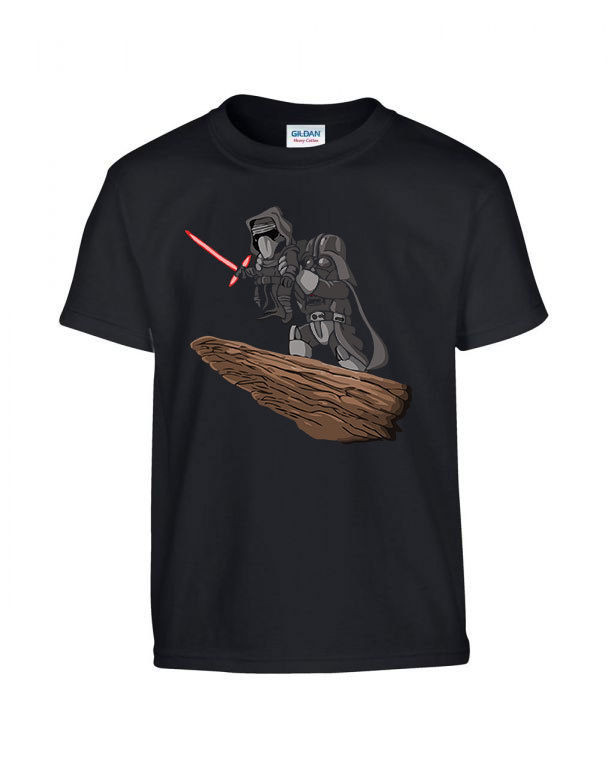 star wars kylo ren darth vader Fekete Gyerek Póló