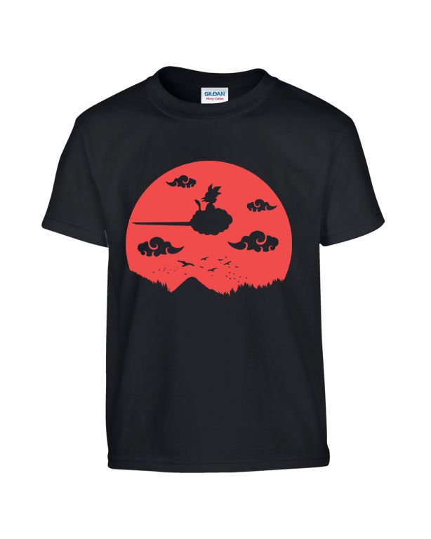 son goku dragon ball Fekete Gyerek Póló