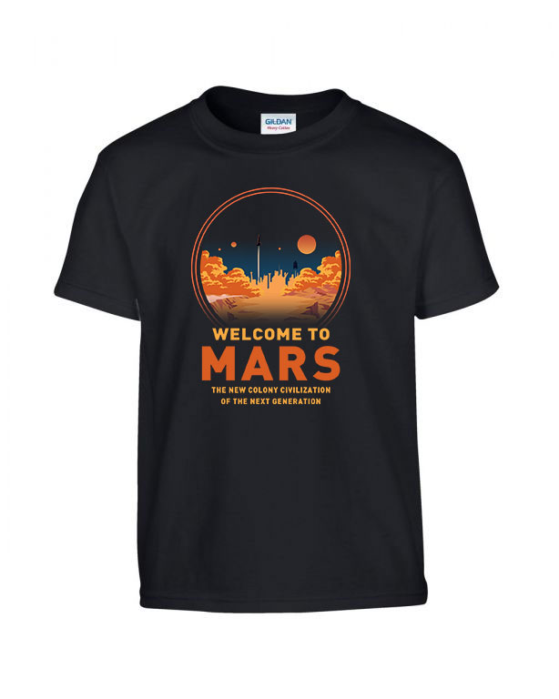 mars Fekete Gyerek Póló
