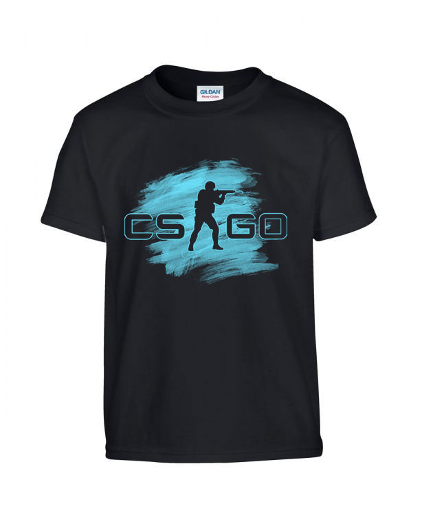 counter strike cs go Fekete Gyerek Póló