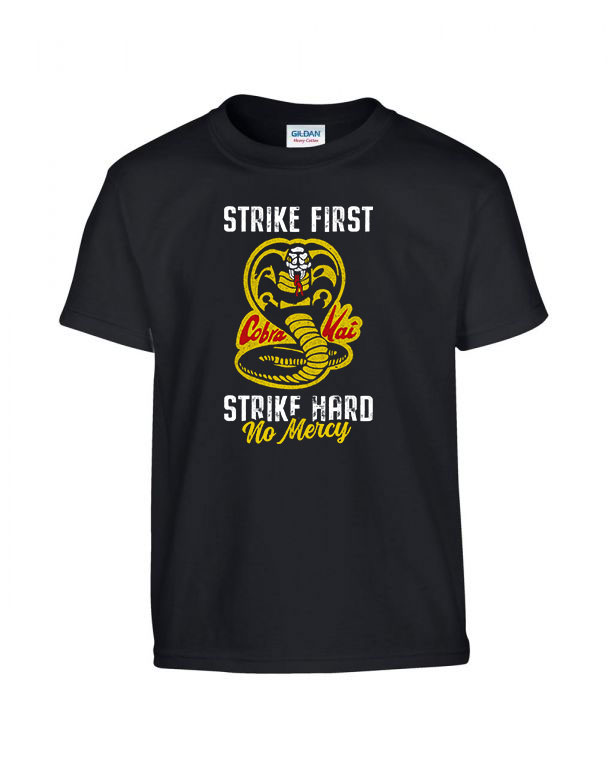 cobra kai karate kölyök Fekete Gyerek Póló