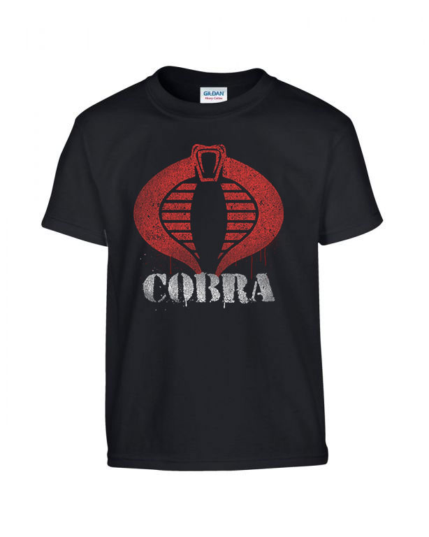 gi joe cobra Fekete Gyerek Póló