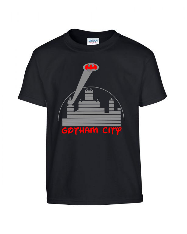 batman gotham Fekete Gyerek Póló