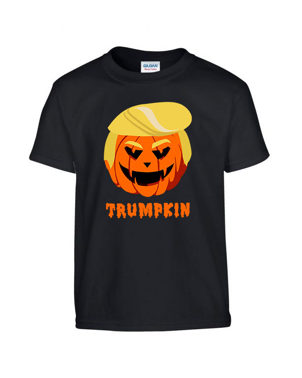 donald trump tök halloween Fekete Gyerek Póló