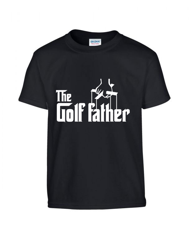 golf Fekete Gyerek Póló