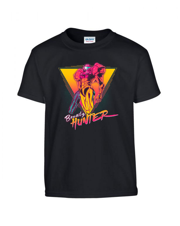 metroid Fekete Gyerek Póló