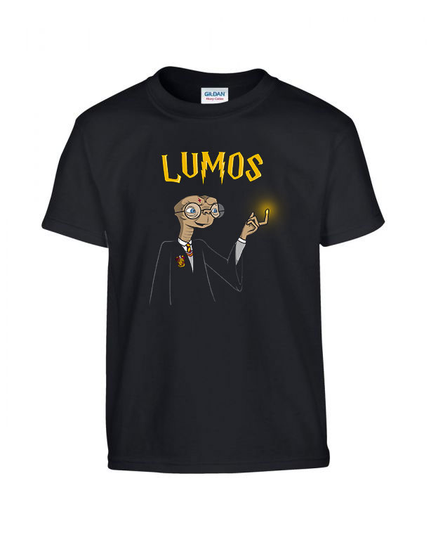 Lumos ET Fekete Gyerek Póló