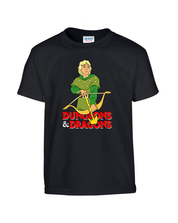 dungeons and dragons Fekete Gyerek Póló