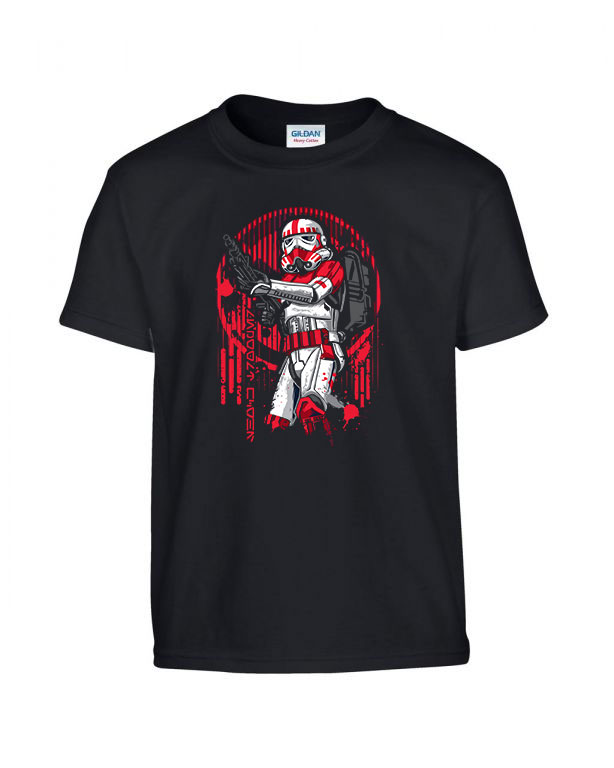 clone trooper star wars Fekete Gyerek Póló