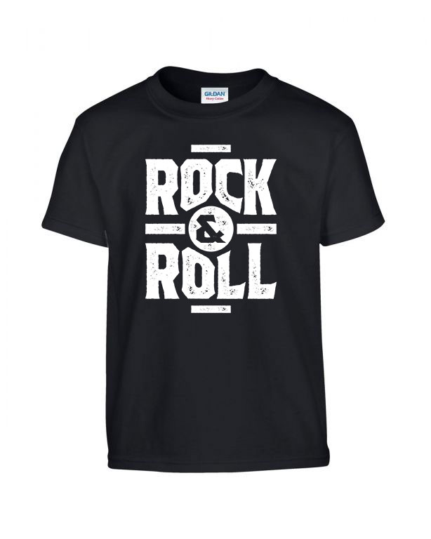 rock and roll Fekete Gyerek Póló