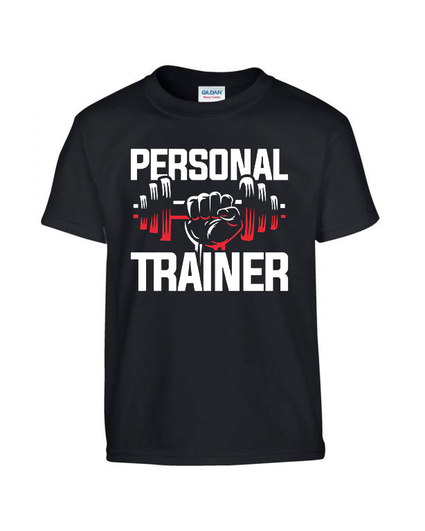 personal trainer személyi edző edzős kondi Fekete Gyerek Póló