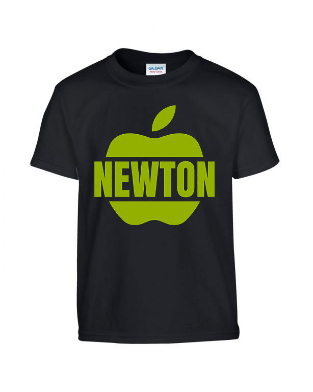 newton alma Fekete Gyerek Póló