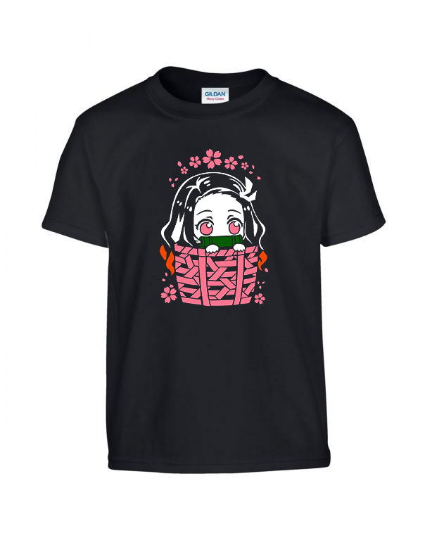 nezuko demon slayer Fekete Gyerek Póló