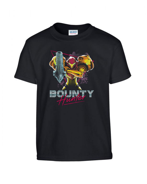 metroid Fekete Gyerek Póló
