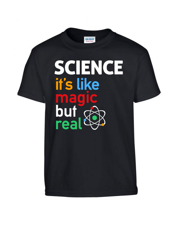 science tudomány  Fekete Gyerek Póló