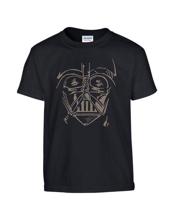 star wars darth vader Fekete Gyerek Póló