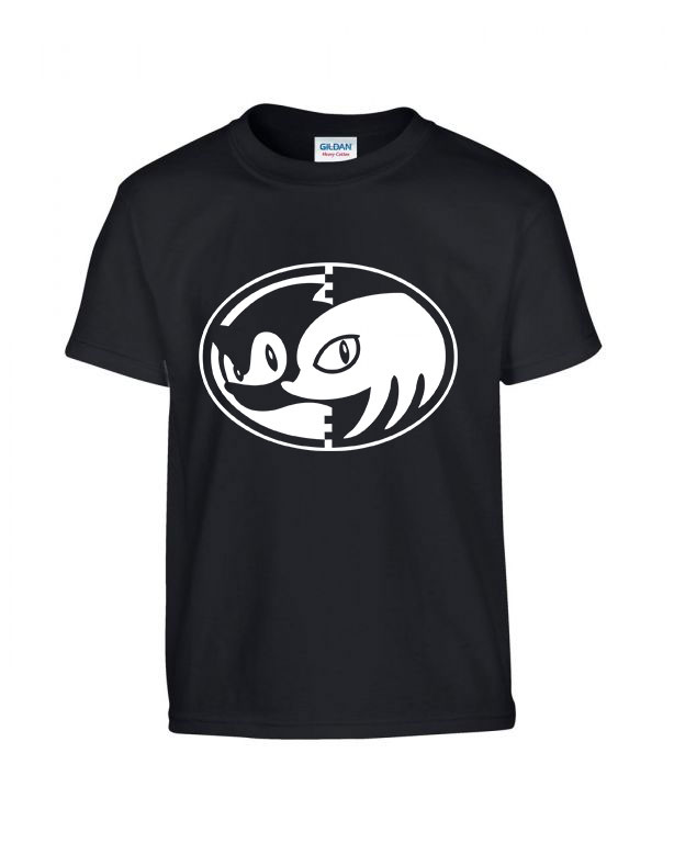 sonic Fekete Gyerek Póló