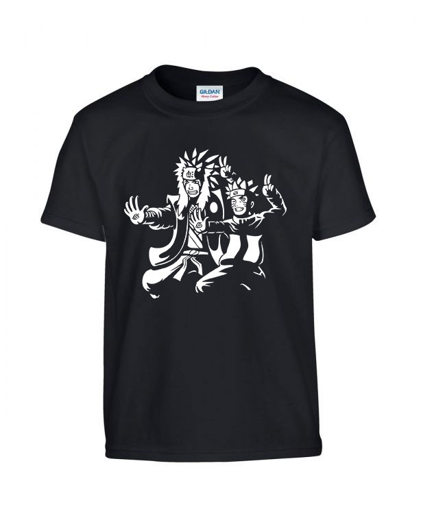 naruto Fekete Gyerek Póló