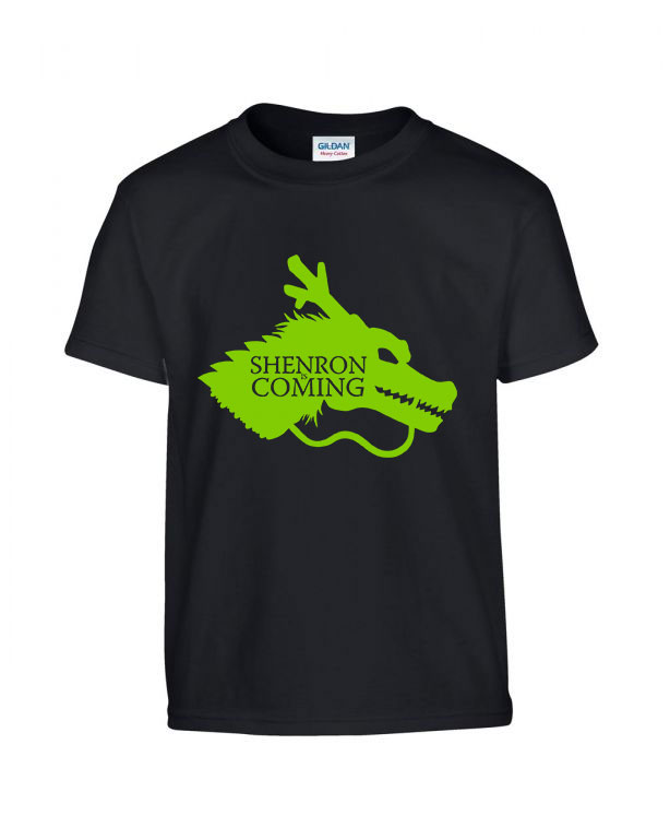 shenron dragon ball Fekete Gyerek Póló