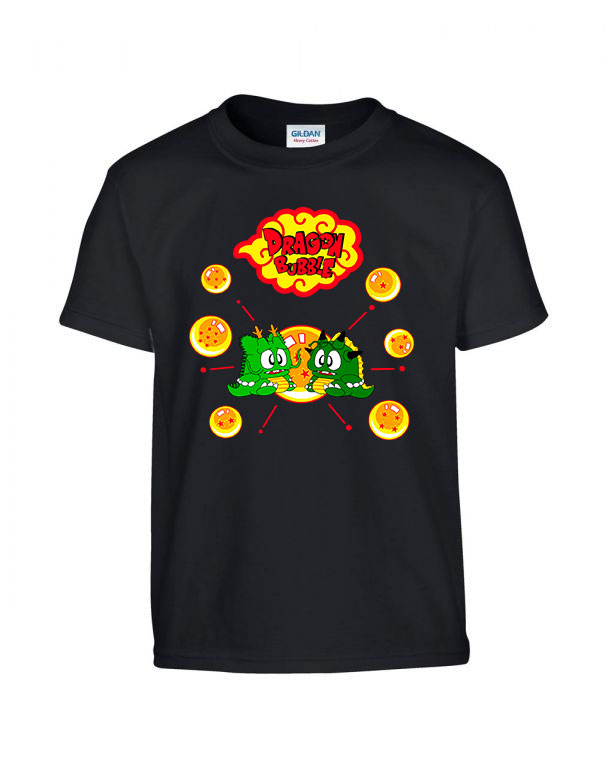 om nom dragon Fekete Gyerek Póló