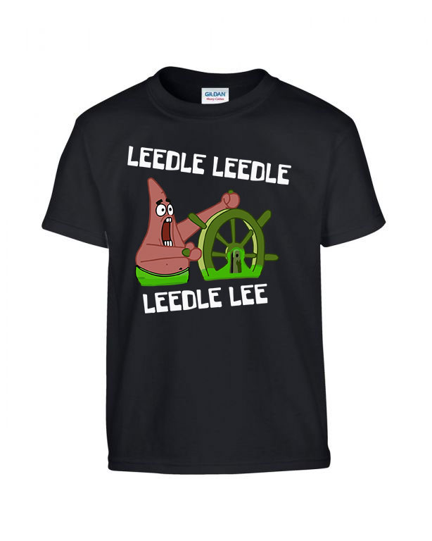 csillag patrik spongya bob Fekete Gyerek Póló