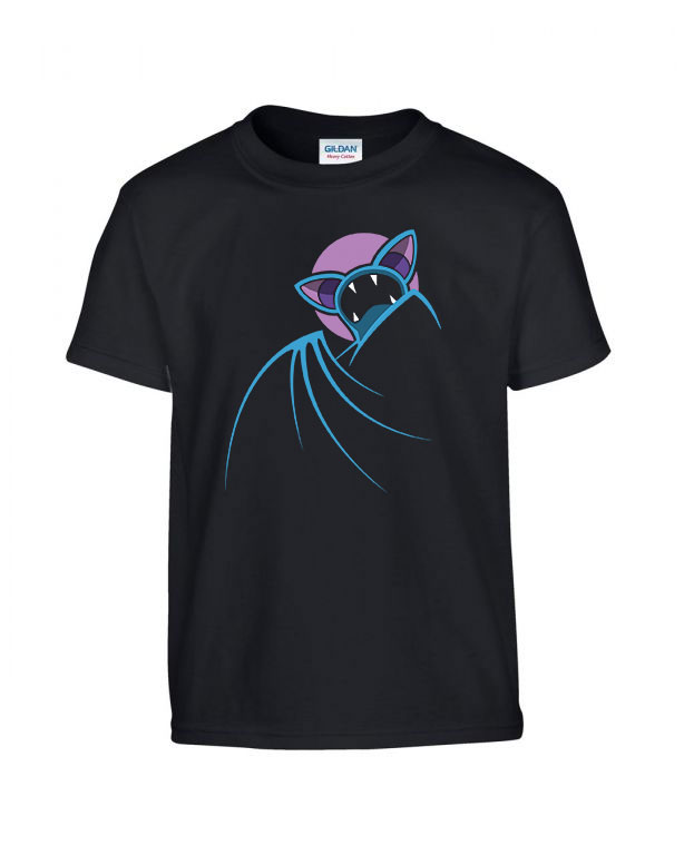 zubat pokemon Fekete Gyerek Póló