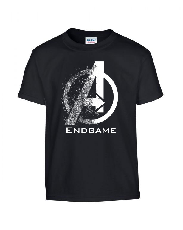 avengers bosszúállók végjáték Fekete Gyerek Póló