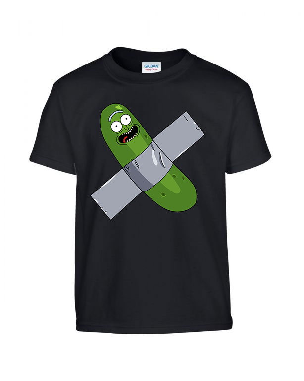 ubi rick rick és morty pickle rick Fekete Gyerek Póló