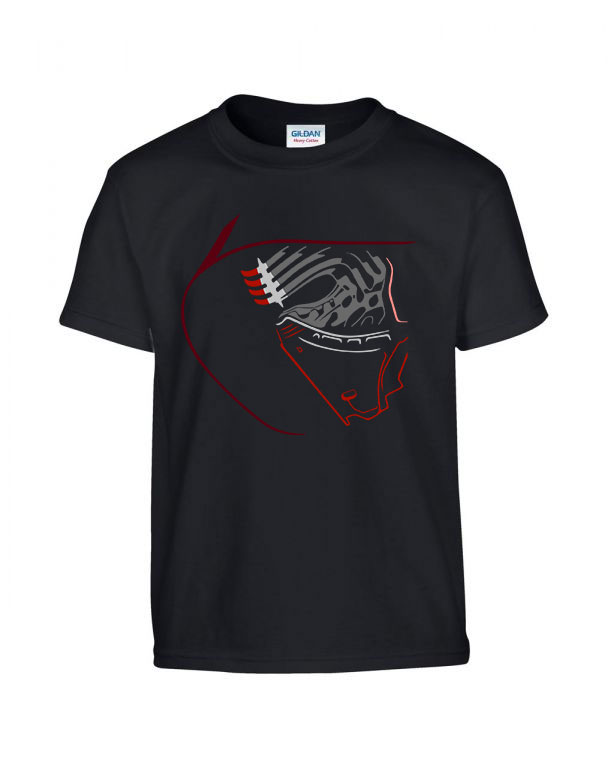 kylo ren star wars Fekete Gyerek Póló