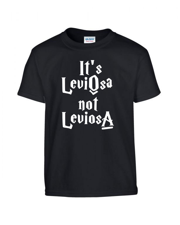 its leviosa not leviosa wingardium leviosa Fekete Gyerek Póló