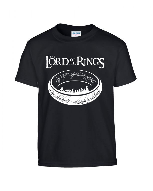 the lord of the rings a gyűrűk ura Fekete Gyerek Póló