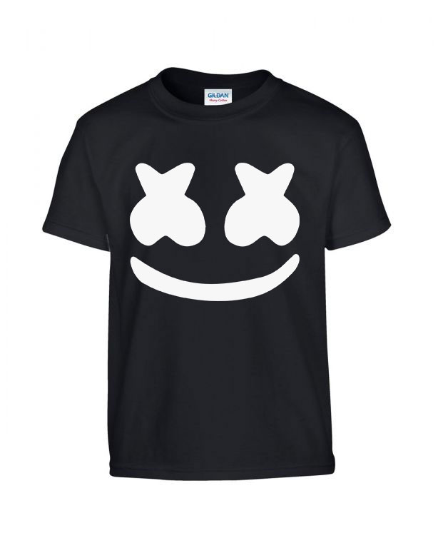marshmello Fekete Gyerek Póló