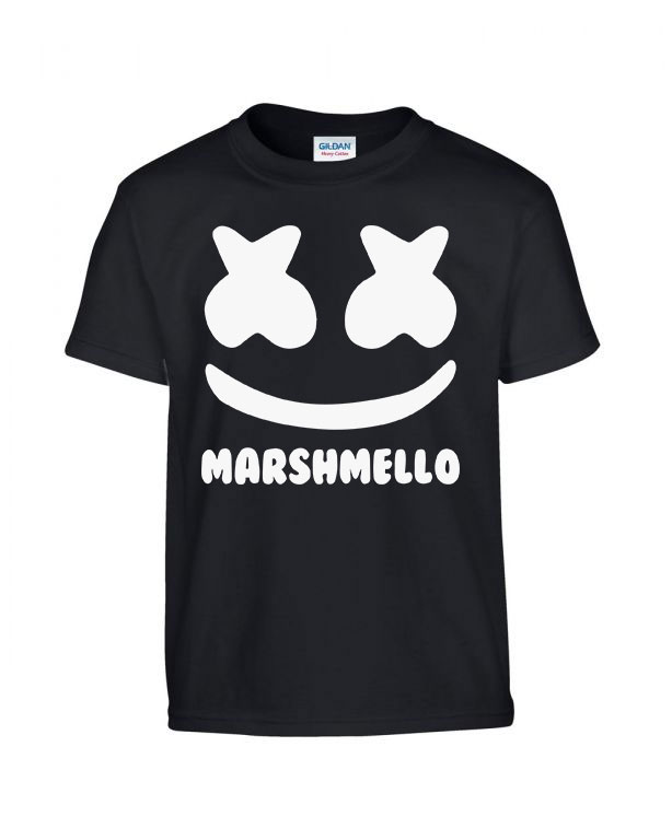 marshmello Fekete Gyerek Póló
