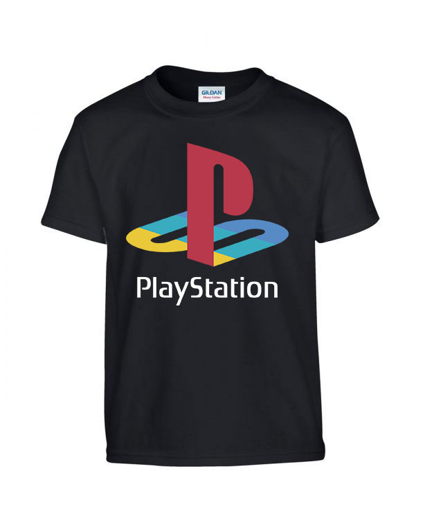 playstation Fekete Gyerek Póló