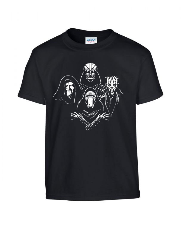 darth vader kylo ren darth maul emperor star wars sith Fekete Gyerek Póló