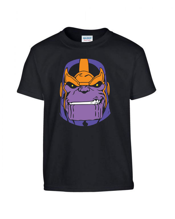 thanos Fekete Gyerek Póló