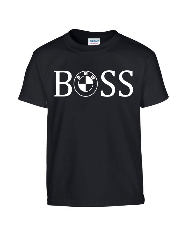 boss bmw Fekete Gyerek Póló