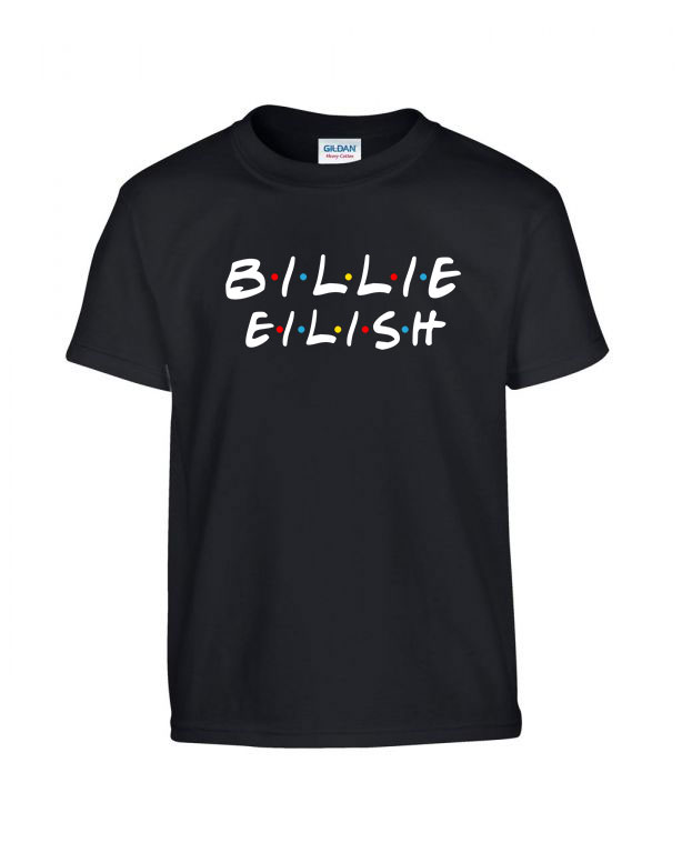 billie eilish Fekete Gyerek Póló
