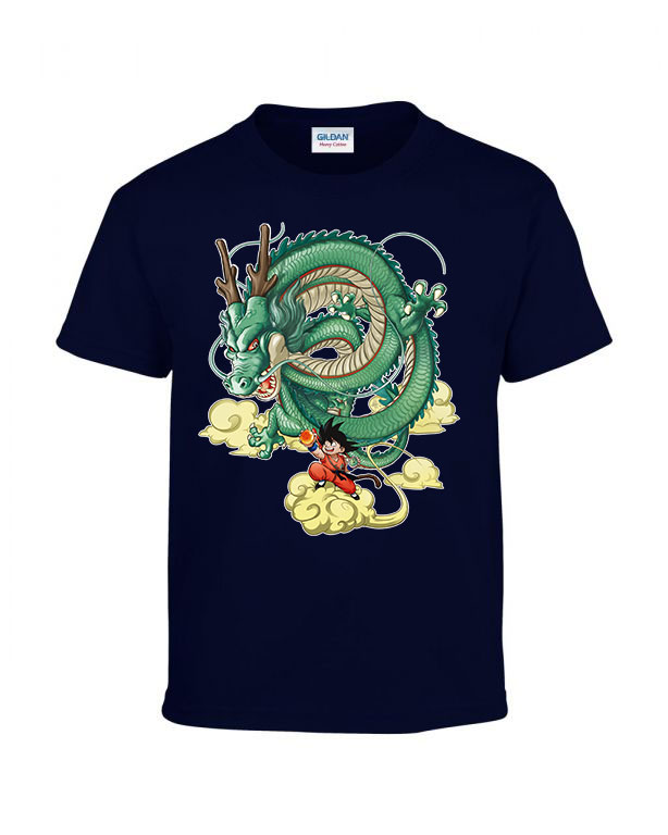 dragon ball son goku shenron shenlong Sötétkék Gyerek Póló