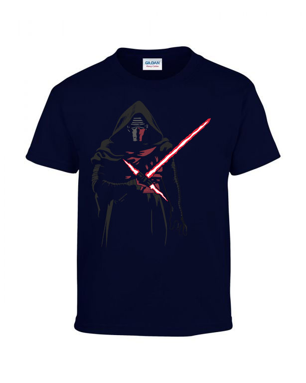 kylo ren star wars Sötétkék Gyerek Póló